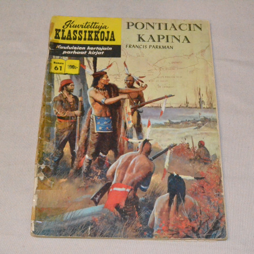 Kuvitettuja klassikkoja 61 Pontiacin kapina